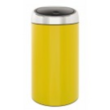 פח אשפה טאץ 30 ליטר צהוב תוצרת ברבנטיה הולנד  BRABANTIA