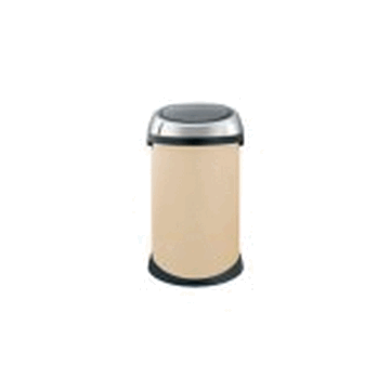 פח אשפה טאץ 50 ליטר אלמונד תוצרת ברבנטיה הולנד , BRABANTIA צבע מיוחד אלמונד